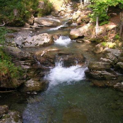 Cascade du lac des Plagnes